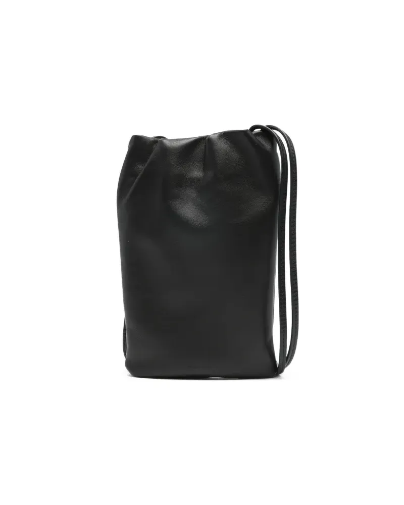 The Row Kuriertasche aus Leder - Schwarz Schwarz