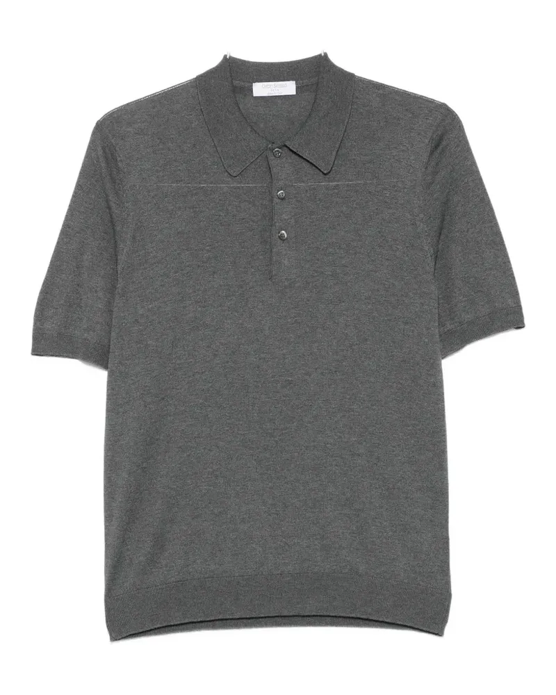 Gran Sasso short-sleeve polo shirt - Grau Grau