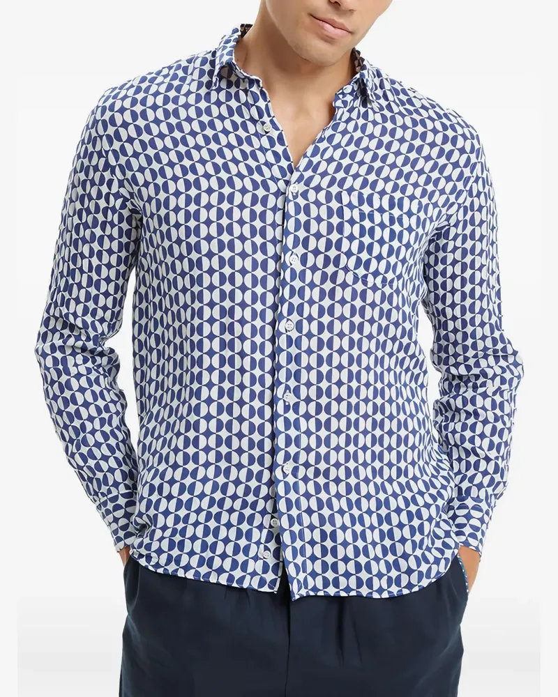 PENINSULA Costa Rei shirt - Blau Blau