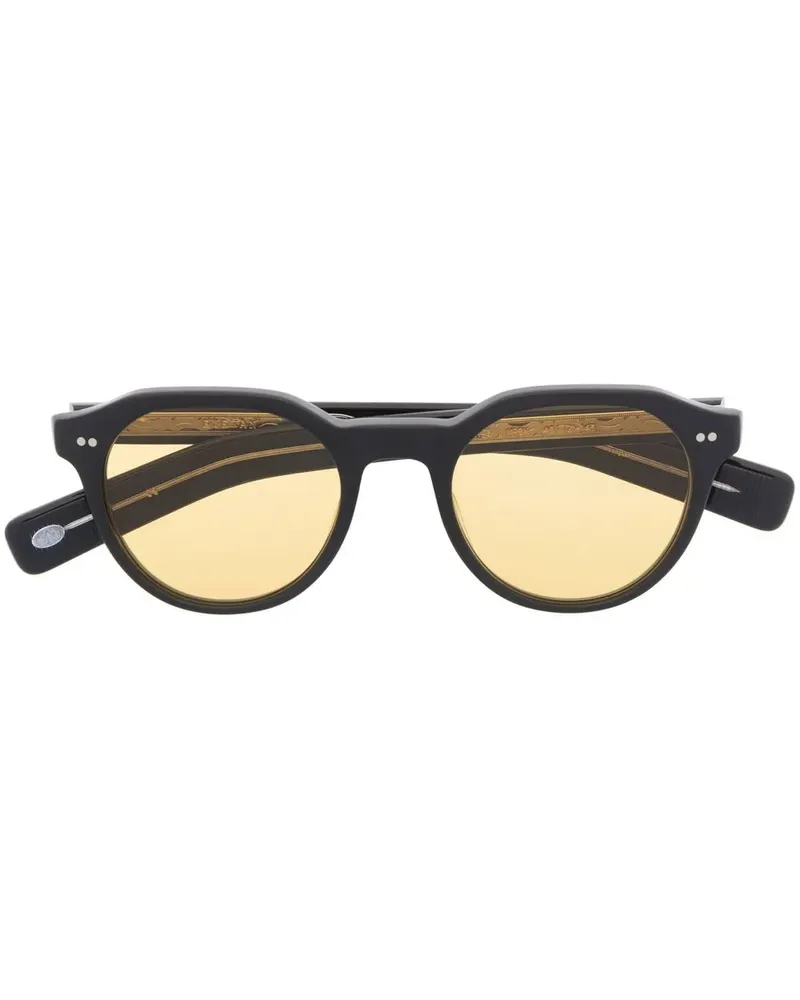 EYEVAN 7285 Runde Lubine Sonnenbrille - Schwarz Schwarz