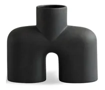 Mittelgroße Cobra Uno Vase - Schwarz