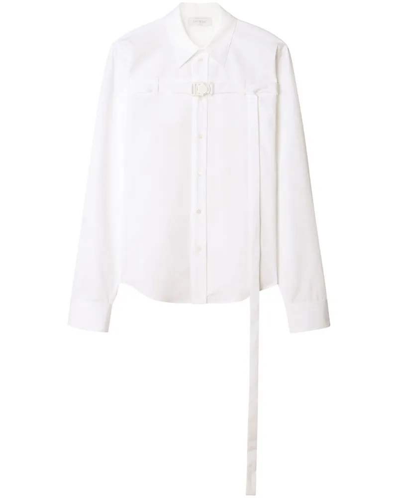 OFF-WHITE Hemd mit Cut-Outs - Weiß Weiß