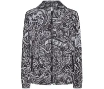 Tattoo Windbreaker - Schwarz
