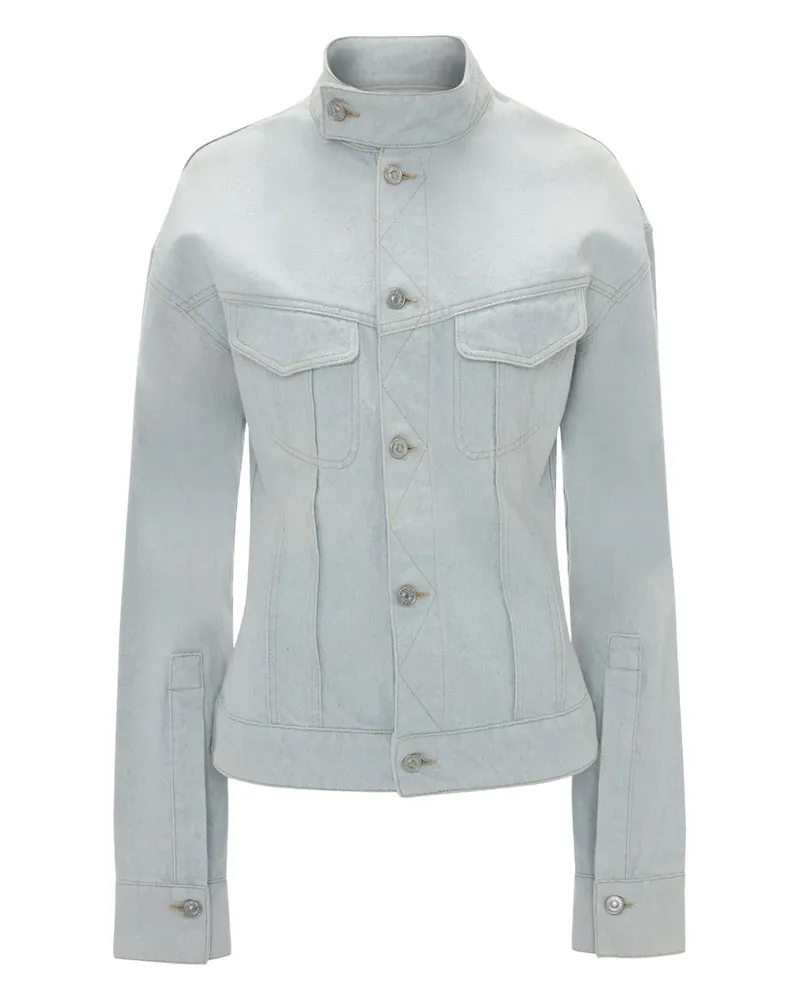 Victoria Beckham Sculptural Jeansjacke - Blau Blau