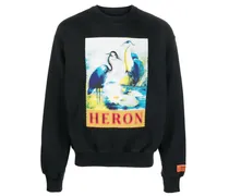 Sweatshirt mit Heron-Print