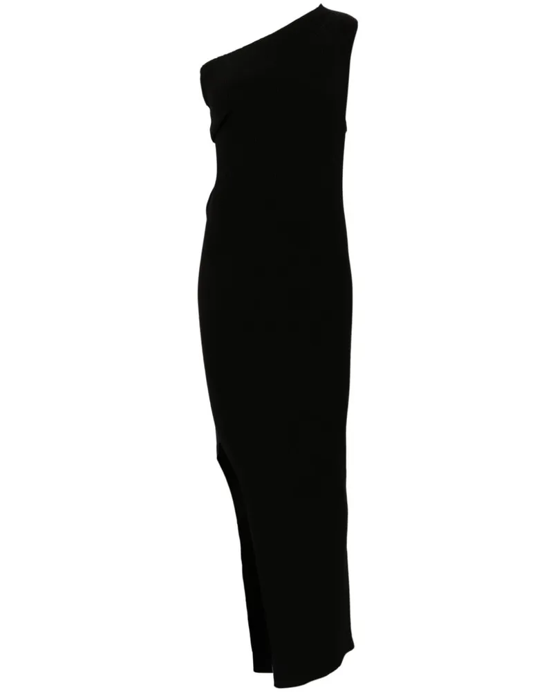 Rick Owens Asymmetrisches Athena Kleid - Schwarz Schwarz