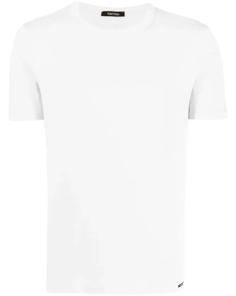 Tom Ford Klassisches T-Shirt - Weiß Weiß