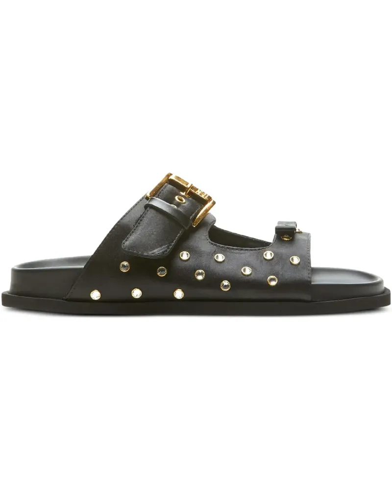 N° 21 Sandalen mit Nietenverzierung - Schwarz Schwarz