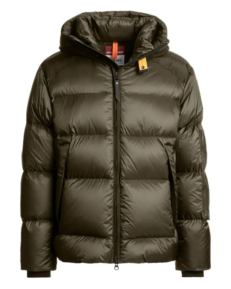 Parajumpers Gesteppte Kapuzenjacke - Grün Grün
