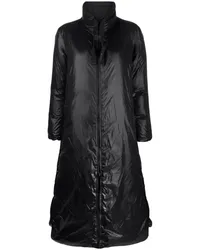 Emporio Armani Wendbarer Oversized-Mantel Schwarz