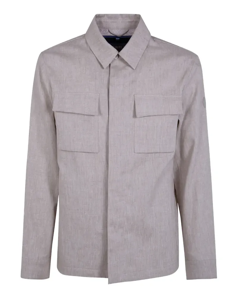 People of Shibuya Kanazawa shirt jacket - Nude Nude