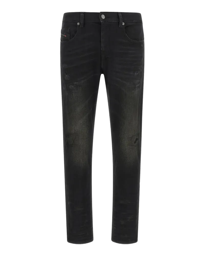 Diesel Schmale D-Strukt Jeans - Schwarz Schwarz