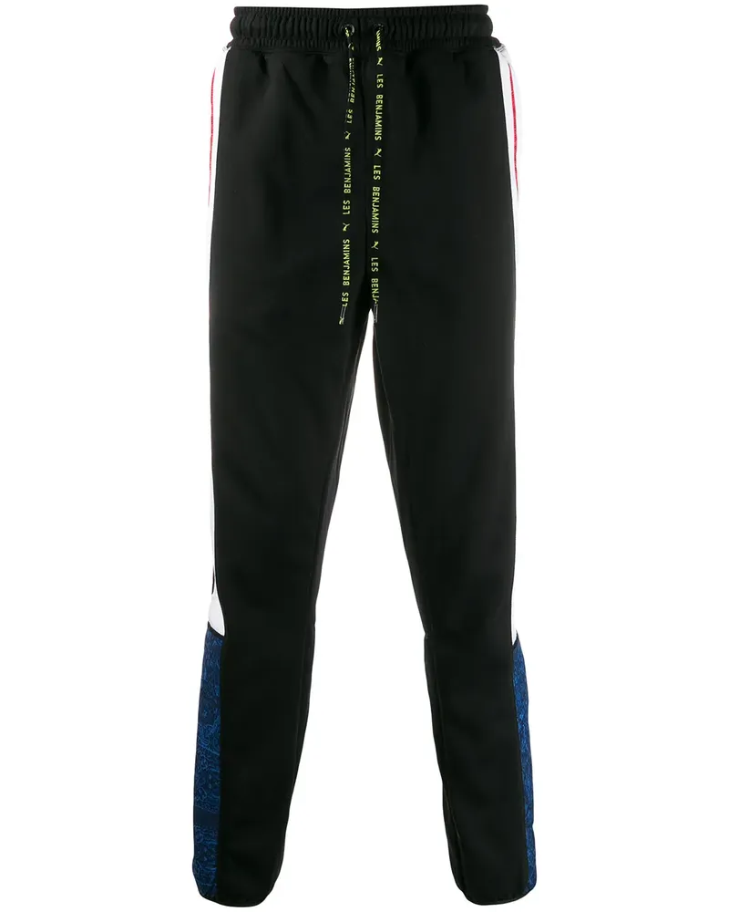 Puma Jogginghose mit geradem Bein - Schwarz Schwarz