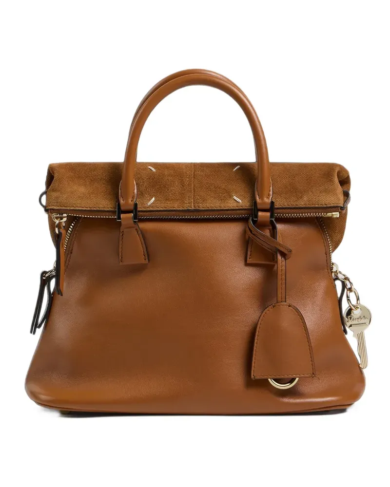 Maison Margiela Mini 5AC Soft Schultertasche - Braun Braun