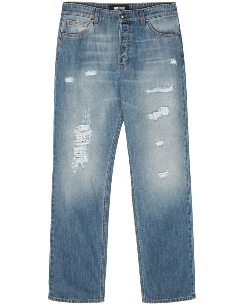 Just Cavalli Jeans mit geradem Bein Blau