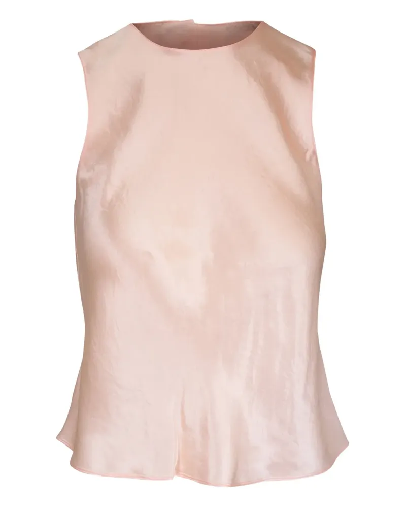 Vince Top aus Seide - Rosa Rosa