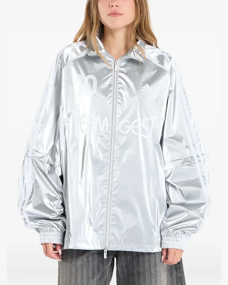 adidas Teamgeist Season 4 Adilenium Jacke - Silber Silber