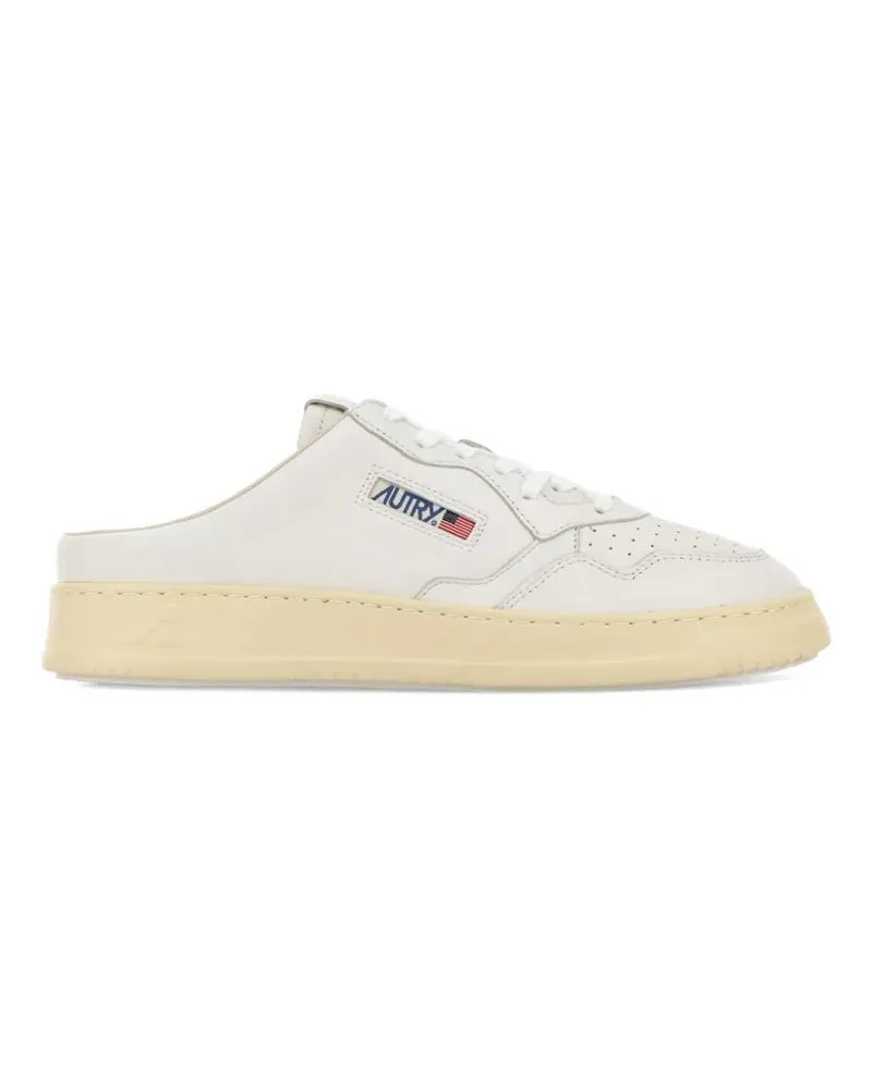 AUTRY leather sneakers - Nude Nude