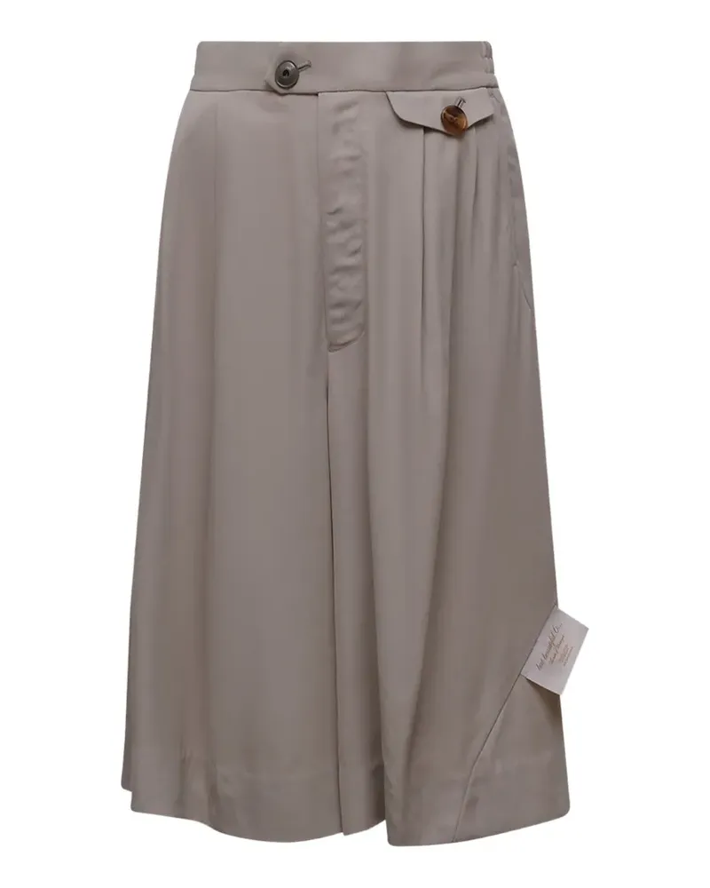 Undercover pocket-detail cropped trousers - Grau Grau