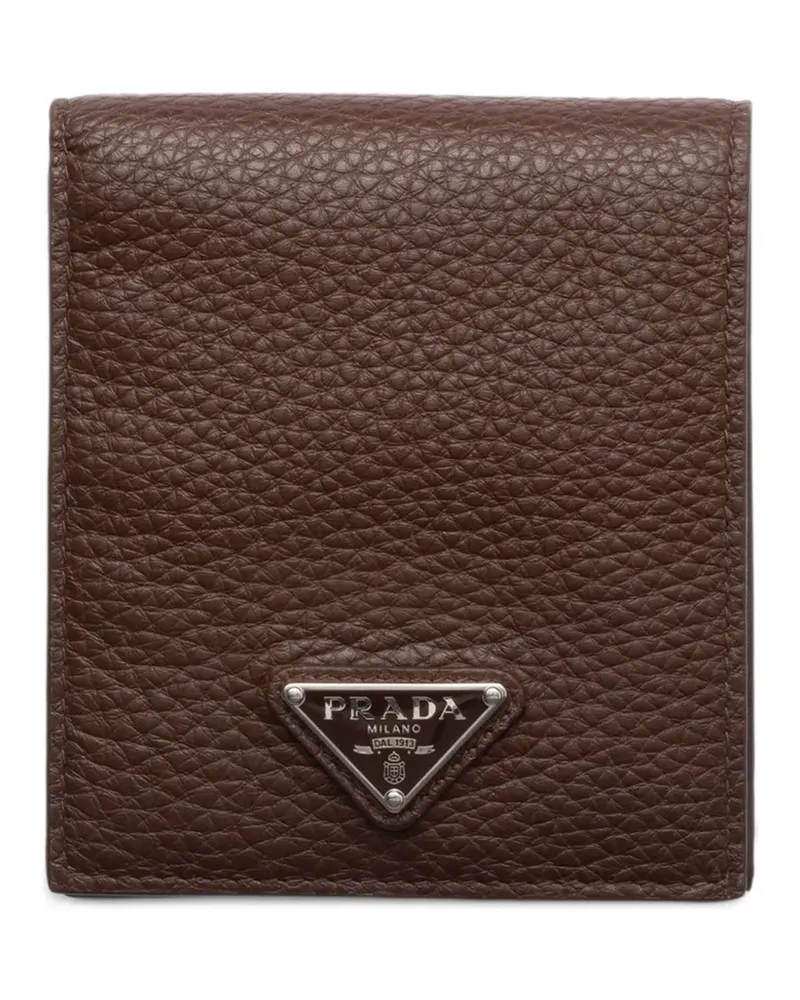 Prada Klassisches Portemonnaie - Braun Braun