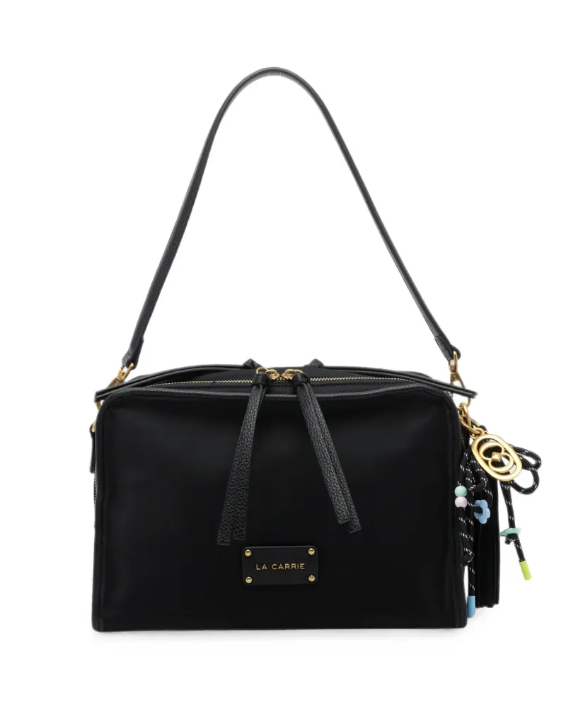 LA CARRIE Dark Wave Schultertasche - Schwarz Schwarz