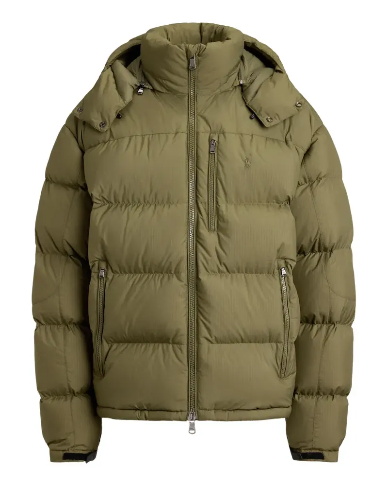 Ralph Lauren Wattierte Graham Kapuzenjacke - Grün Grün