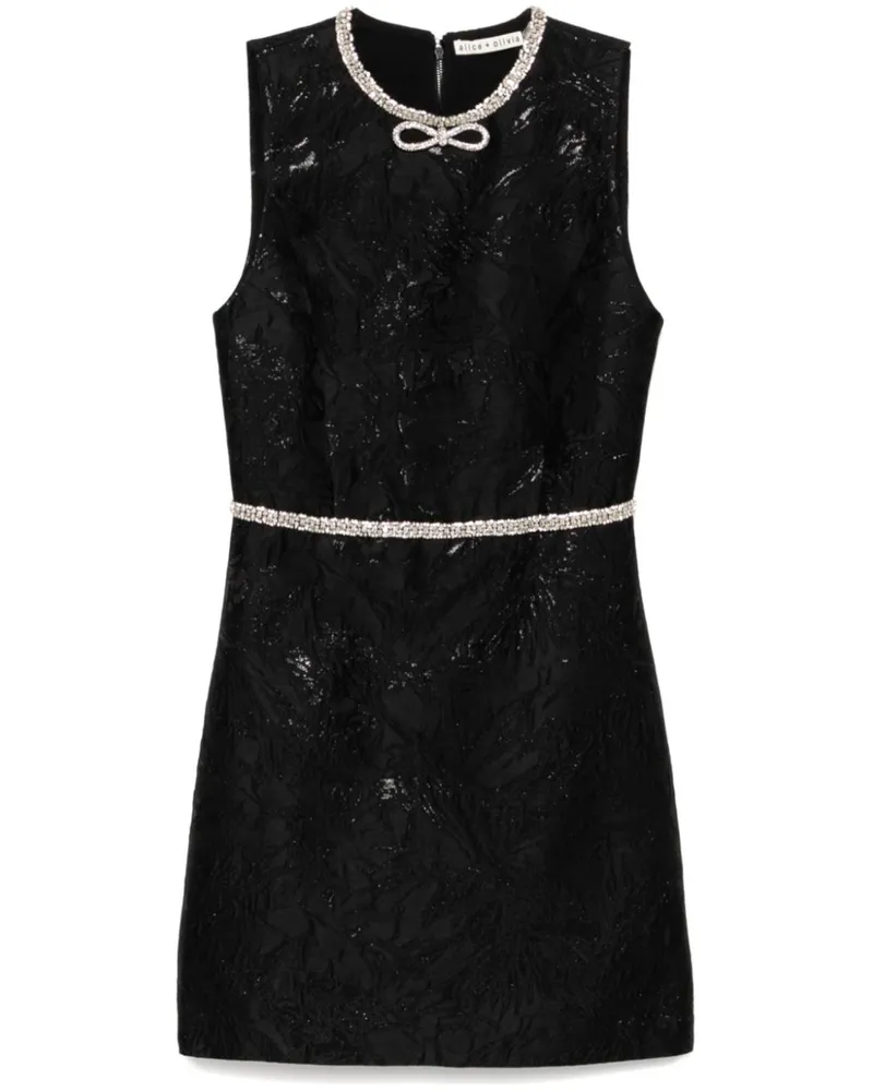 Alice + Olivia Ellis Kleid - Schwarz Schwarz