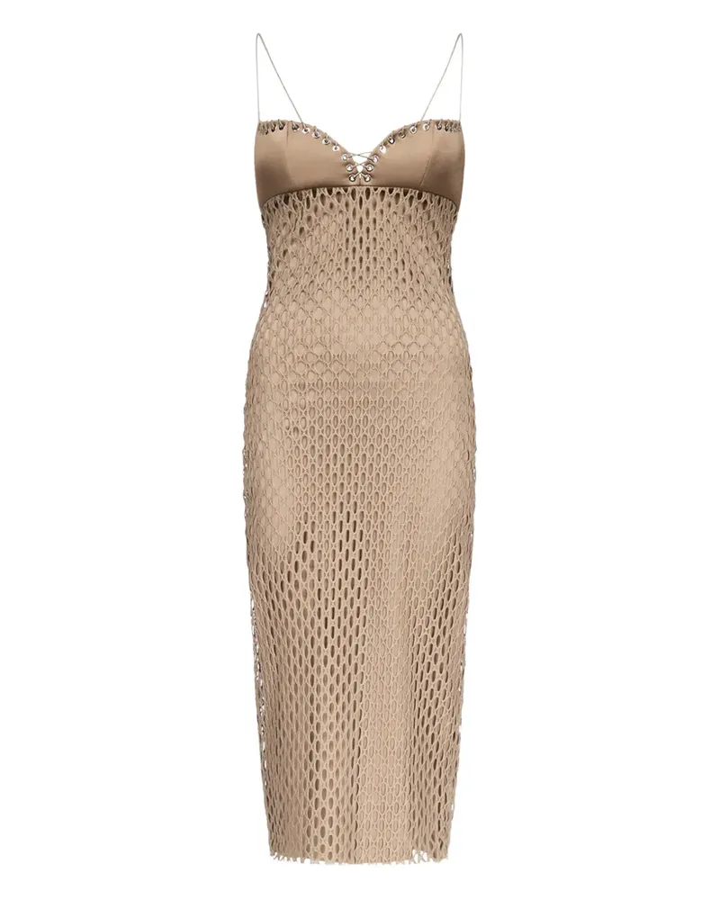 Ludovic de Saint Sernin Isabella dress - Nude Nude