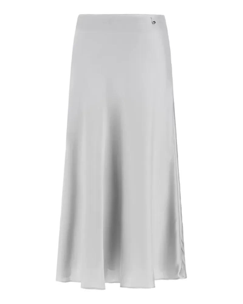 Herno Midirock aus Satin - Grau Grau