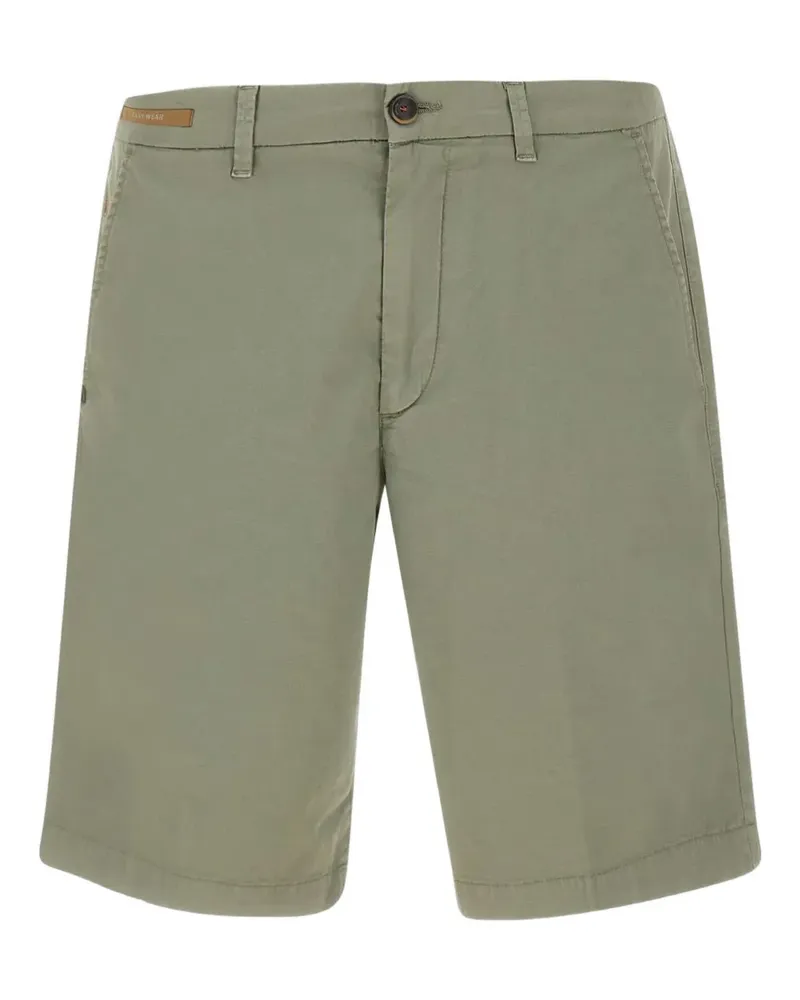 Re-HasH Bernini button welt-pockets shorts - Grün Grün