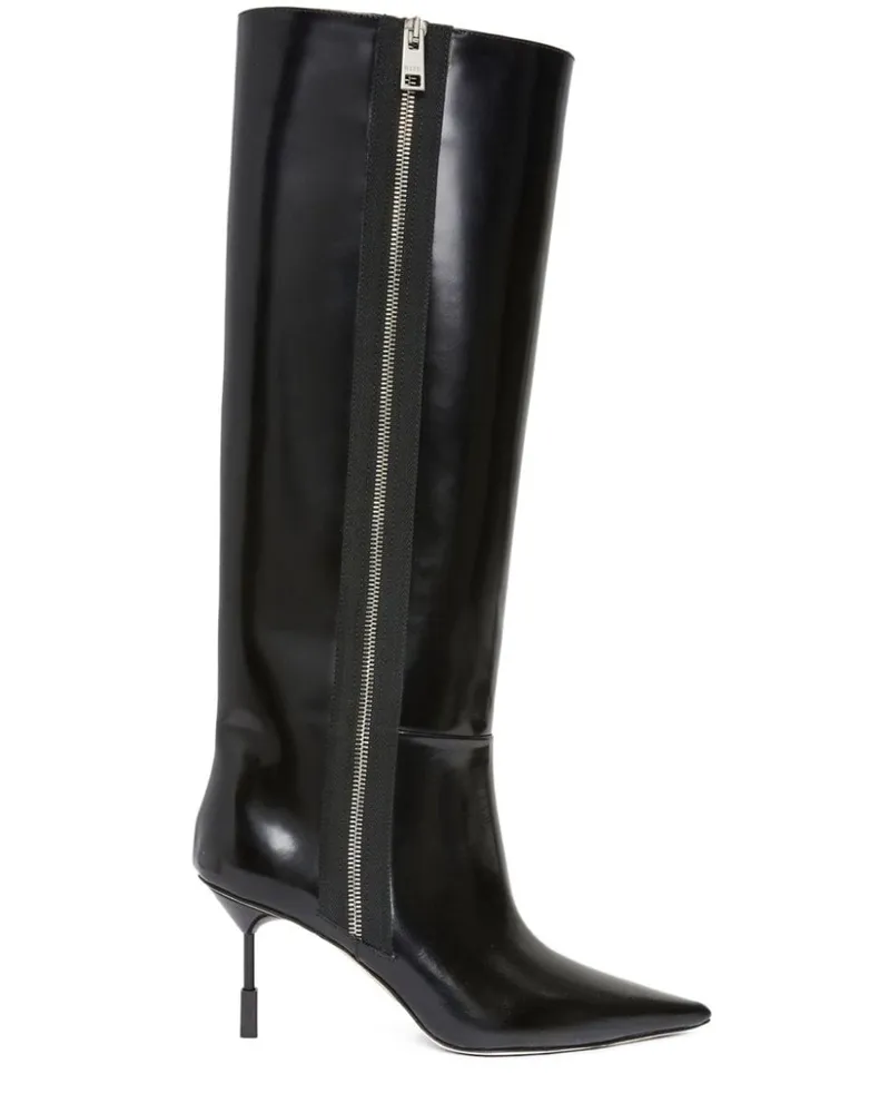 MSGM Stiefel mit spitzer Kappe - Schwarz Schwarz