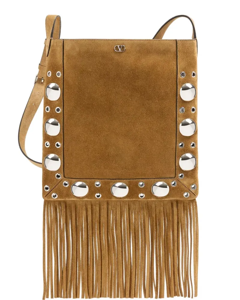 Valentino Garavani Nellcôte Schultertasche - Braun Braun