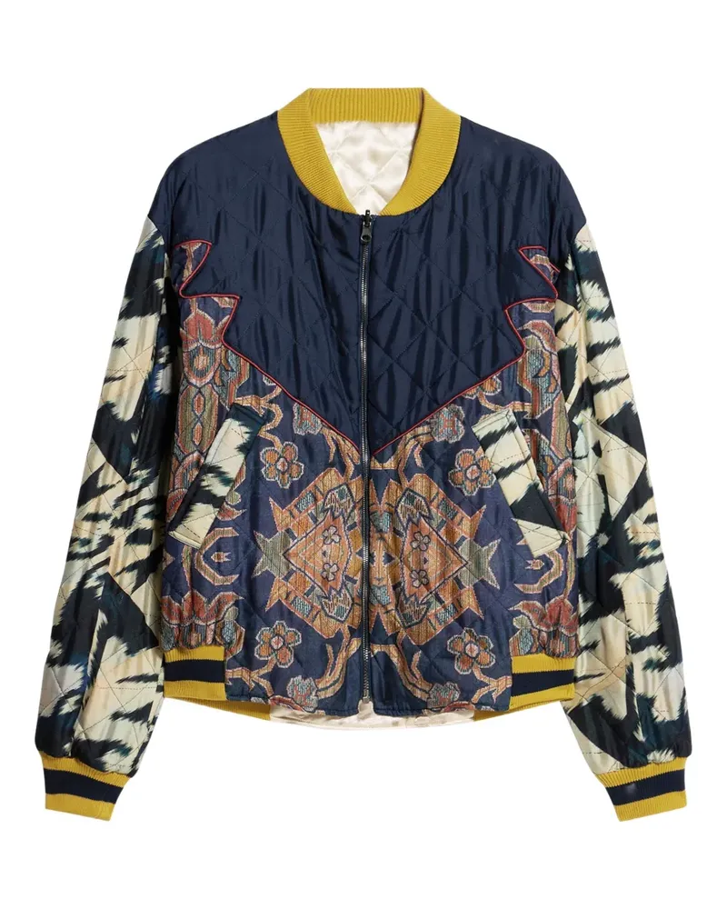 Pierre-Louis Mascia Gesteppte Aloada Bomberjacke - Blau Blau