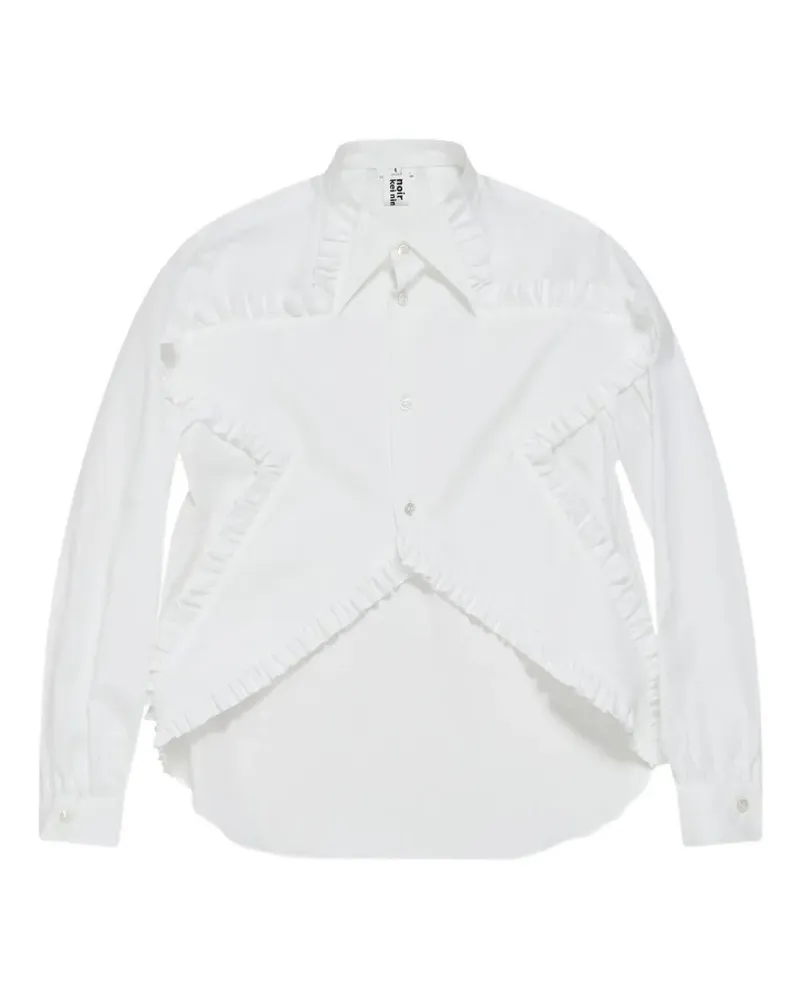 Noir Kei Ninomiya Broad shirt - Weiß Weiß