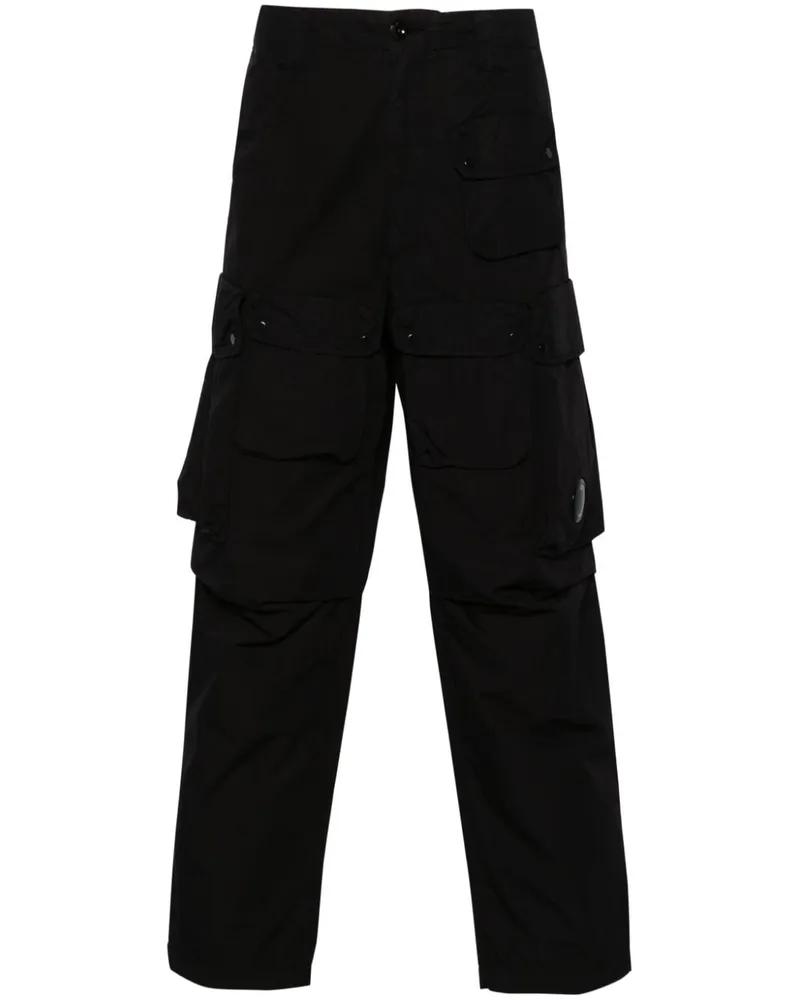 C.P. Company Cargohose aus Ripstop Schwarz