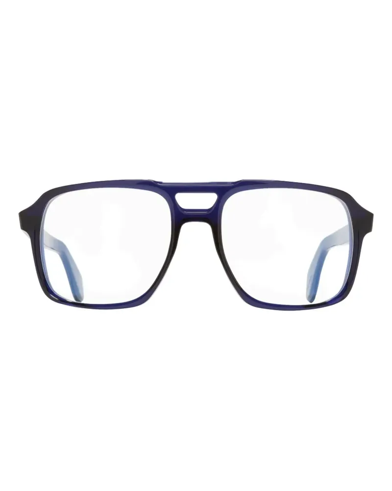 Cutler and Gross pilot-frame glasses - Blau Blau