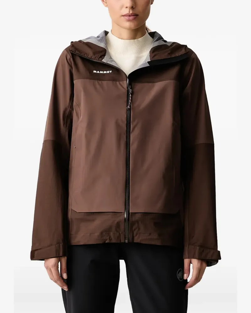 Mammut Ducan Guide hooded performance jacket - Braun Braun