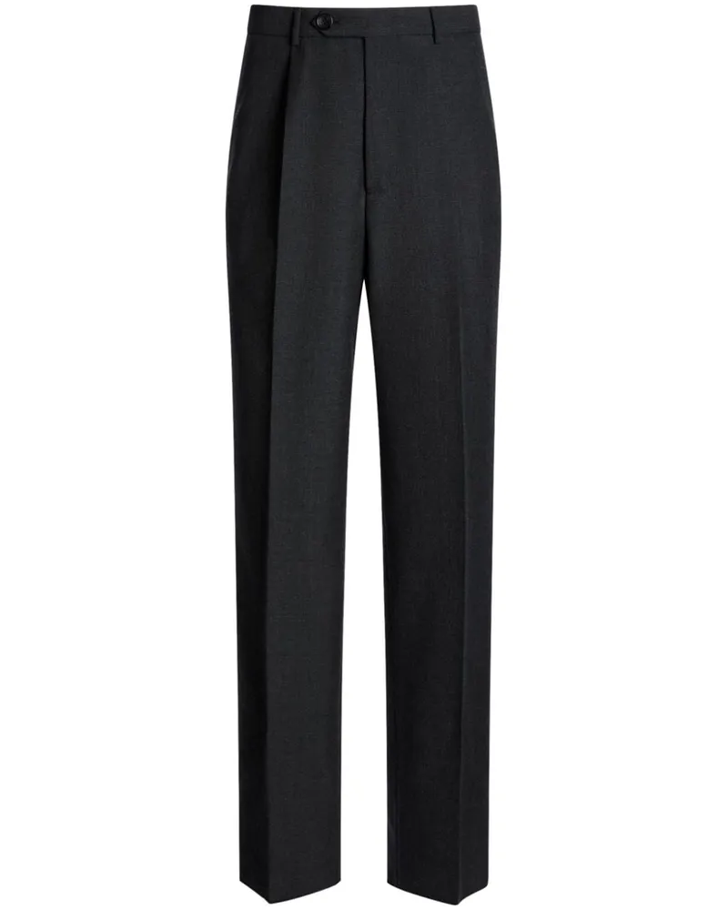 Bally Chino mit Falten - Grau Grau