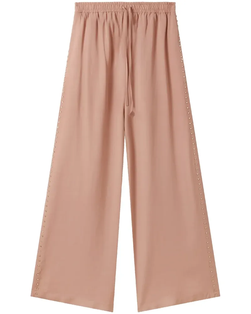 Stella McCartney Hose mit Kristallverzierung - Rosa Rosa