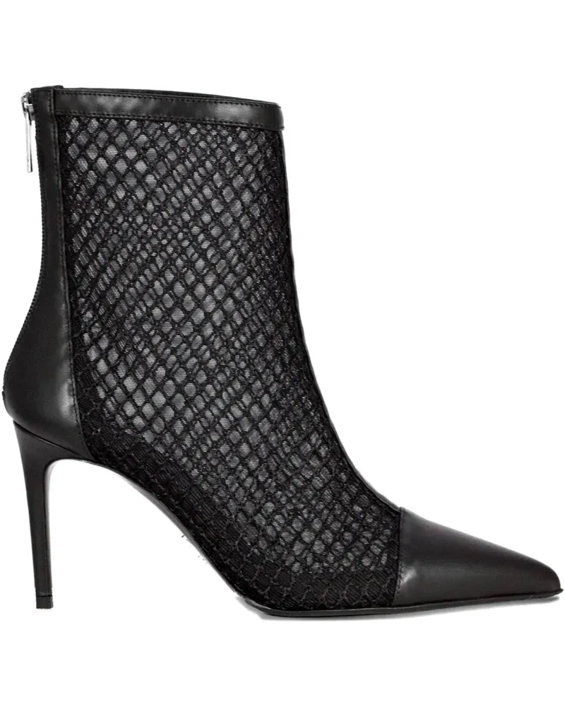 Sergio Levantesi Stiefeletten 80mm - Schwarz Schwarz