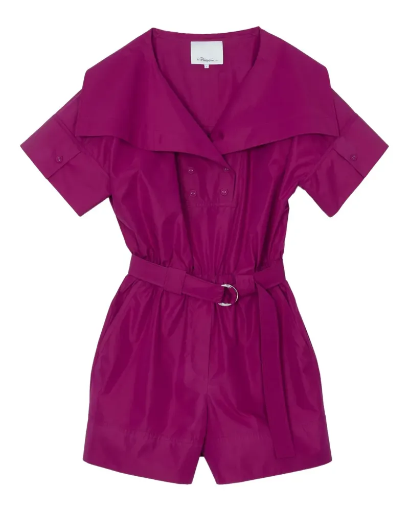3.1 phillip lim Jumpsuit mit weitem Kragen - Rosa Rosa