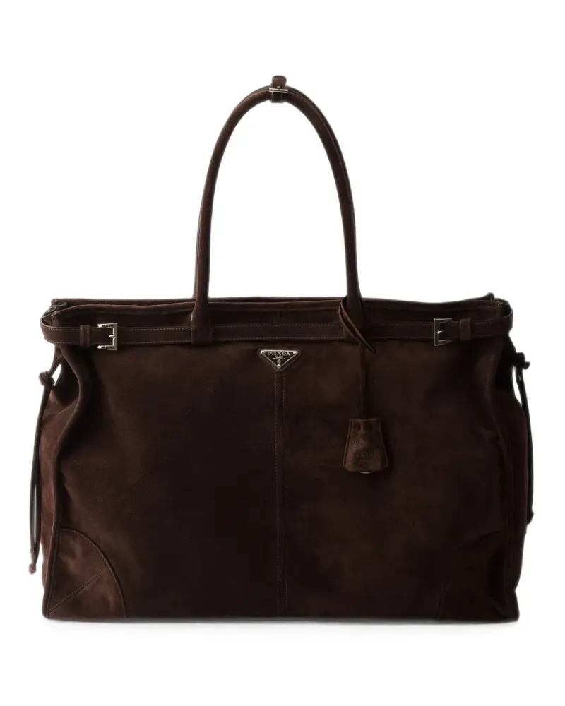 Prada Bonnie Tote Bag - Braun Braun