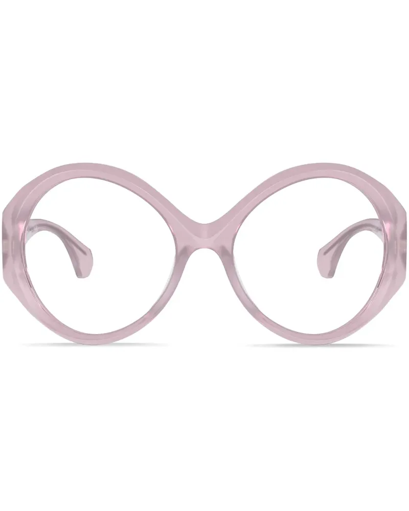 Alain Mikli Brille mit rundem Gestell - Rosa Rosa