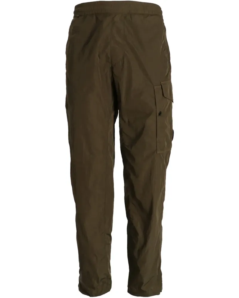 C.P. Company Hose mit Linsen-Detail - Grün Grün