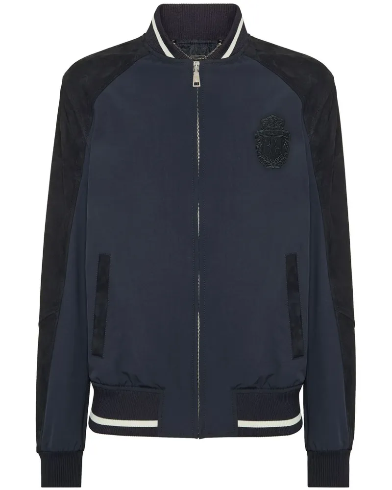 Billionaire Jacke mit Logo-Stickerei - Blau Blau