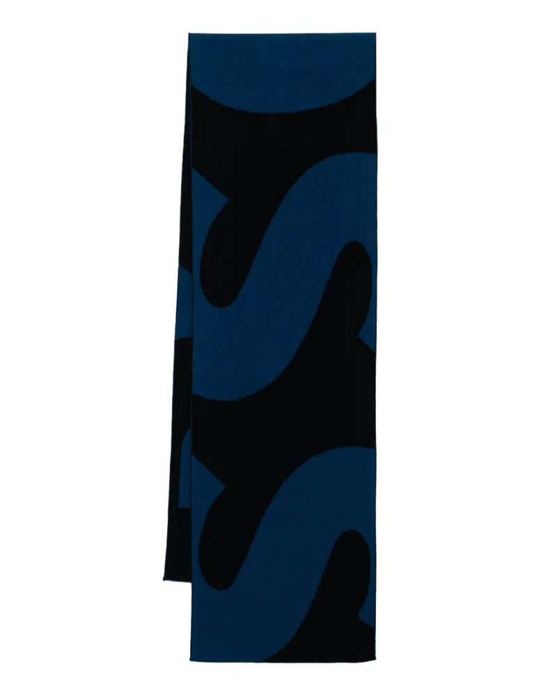 HUGO BOSS Arev Schal - Blau Blau