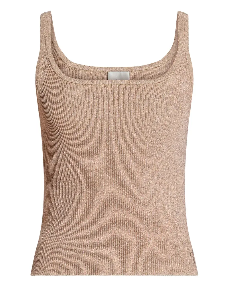 Aje. Tanktop mit Logo-Stickerei - Rosa Rosa