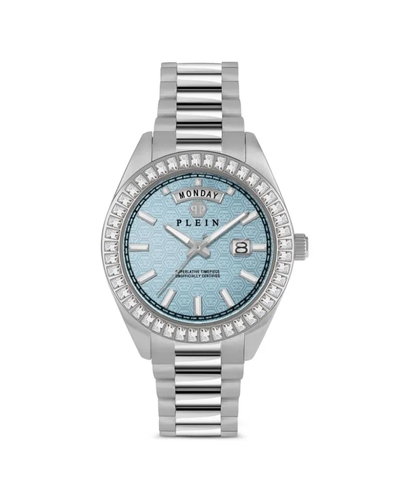 Philipp Plein Date Superlative Gent 42mm - Blau Blau