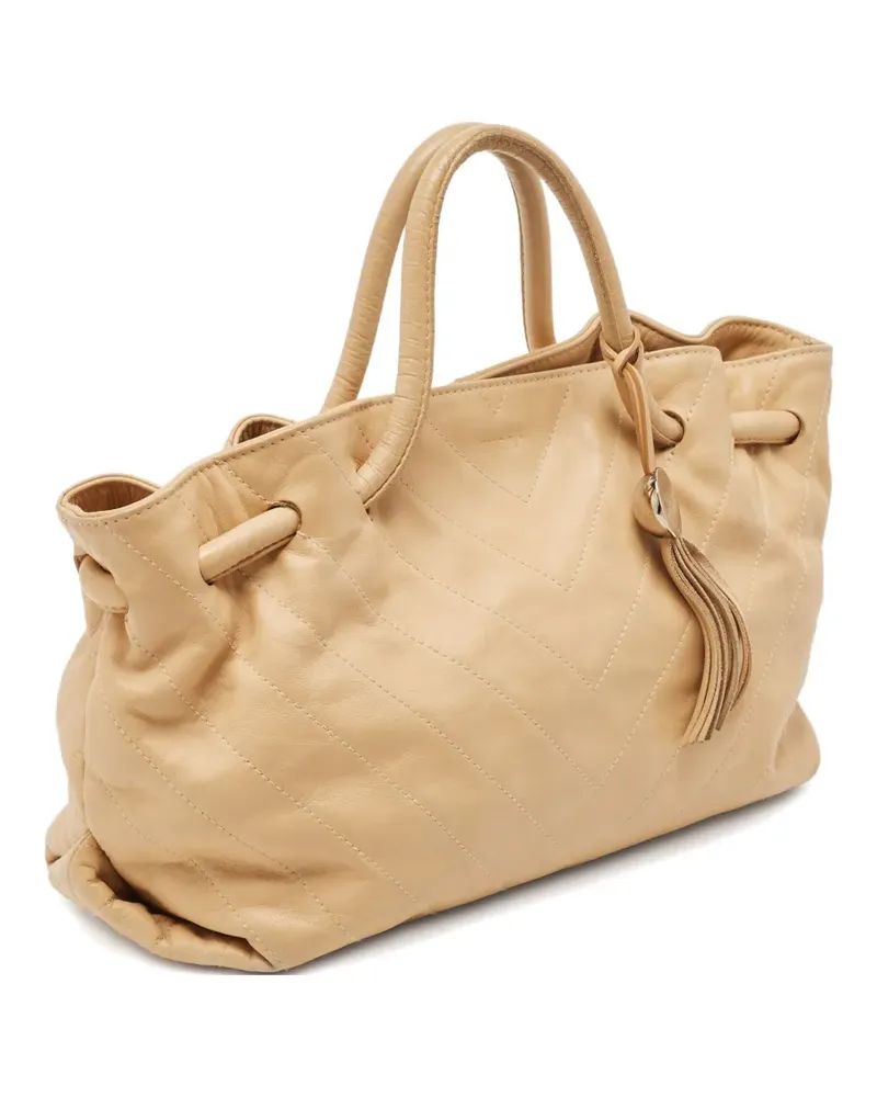 Furla Tote Bag mit Muster - Nude Nude