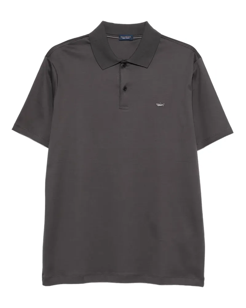 Paul & Shark Poloshirt mit Logo - Grau Grau